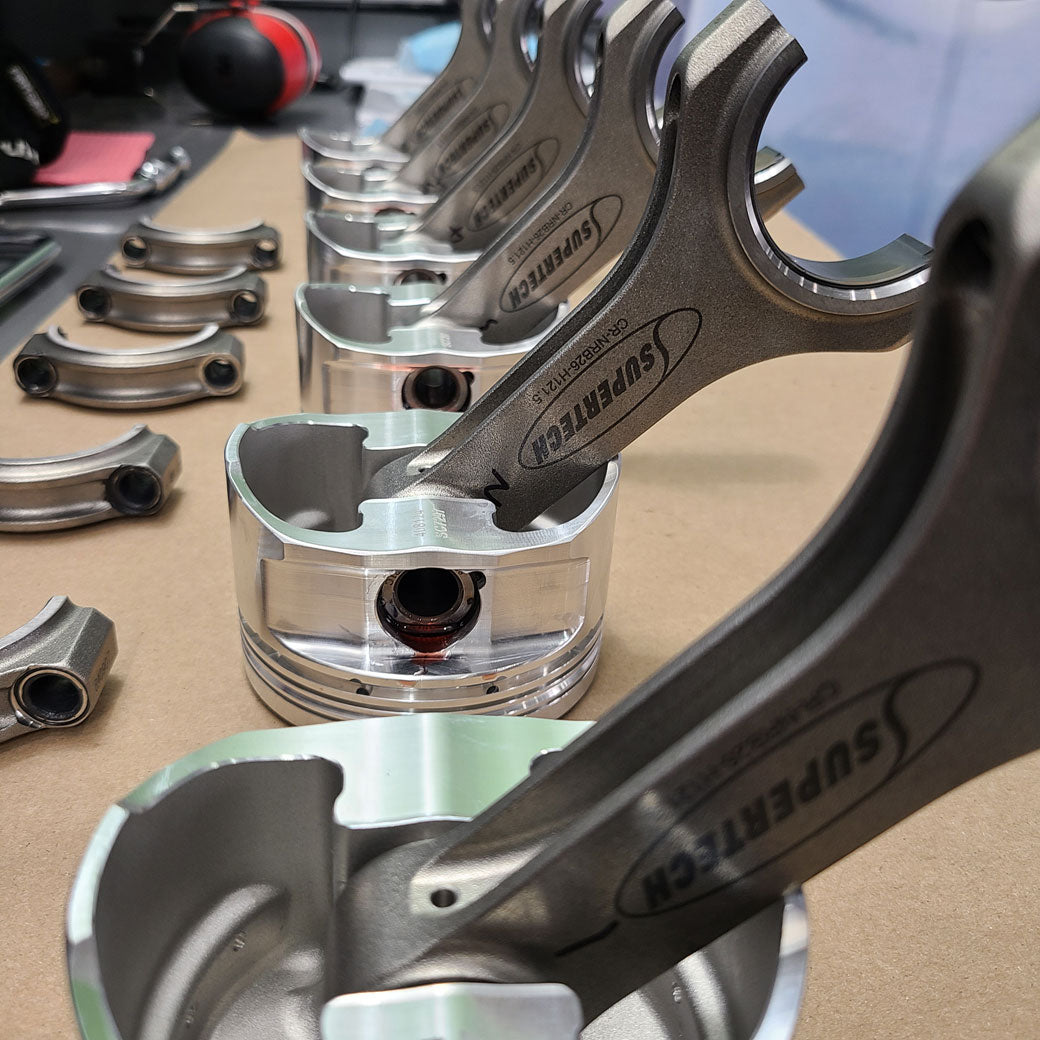 CP-Carillo Forged Pistons Kit for Nissan RB25DET NEO (86.50mm / 9.0:1)