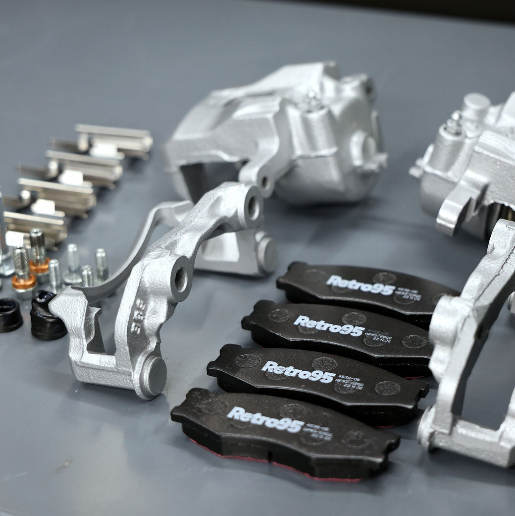 Retro95 Front Brake Pads for 4 CYL Nissan D21 Hardbody