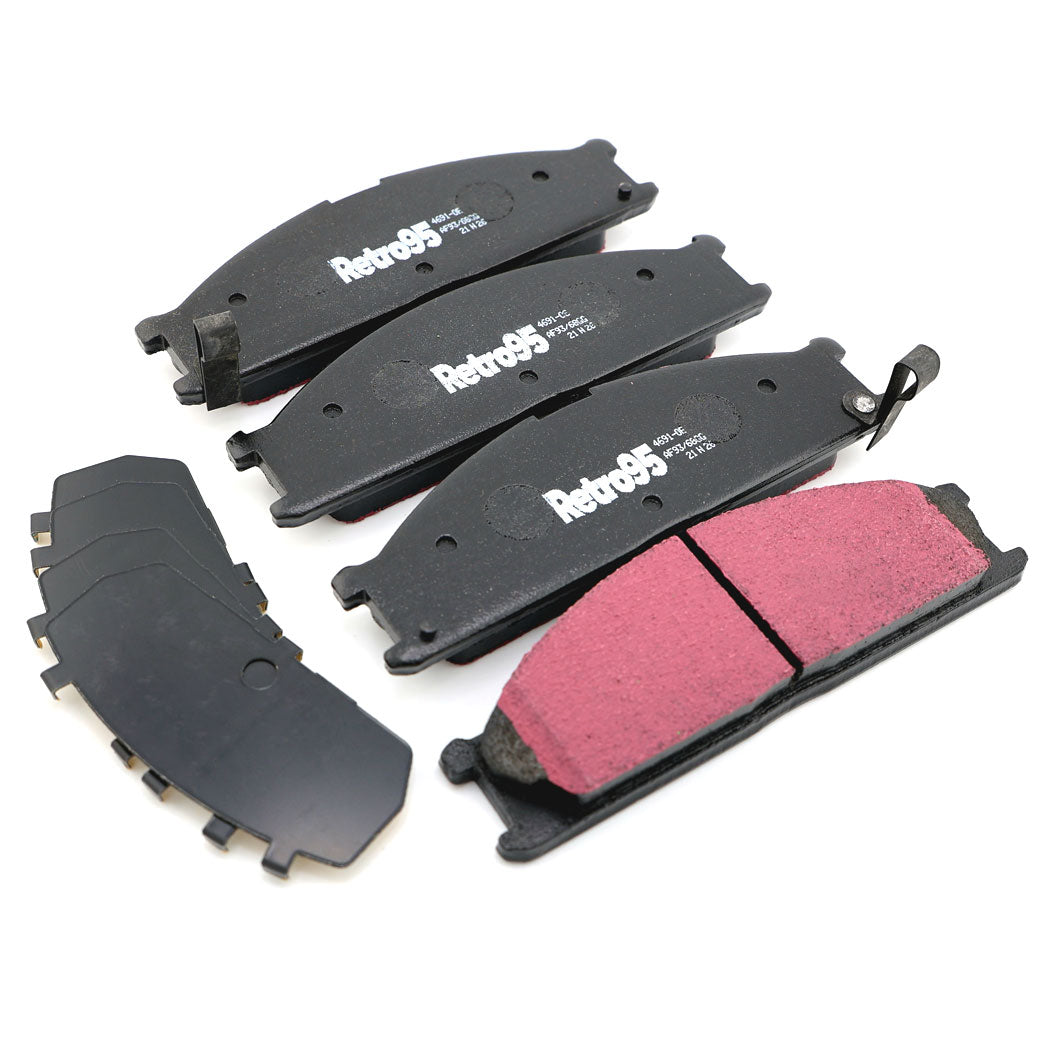 Retro95 Front Brake Pads for V6 Nissan D21 Hardbody
