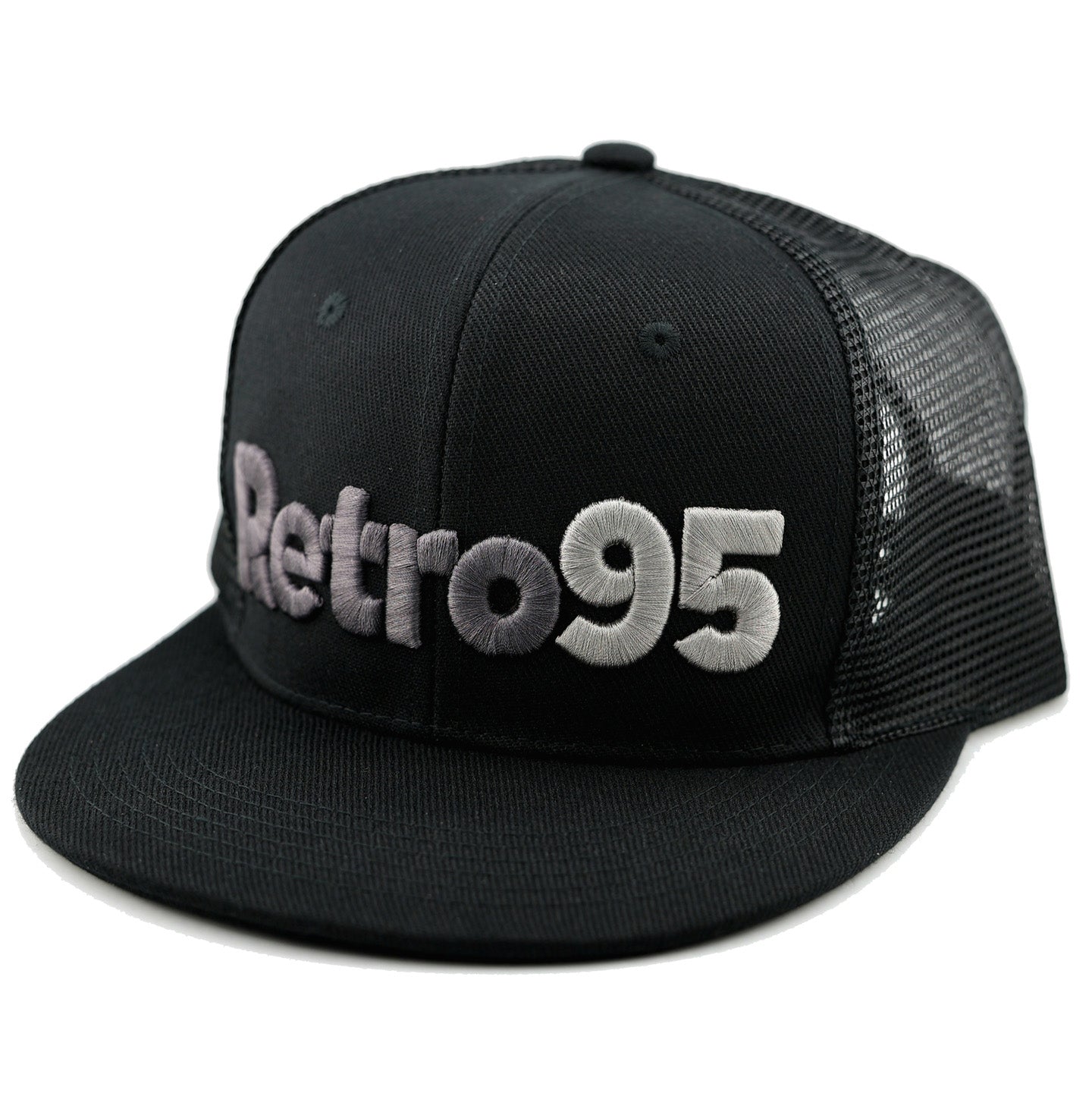 Retro95 Snapback Hat, Mesh-back